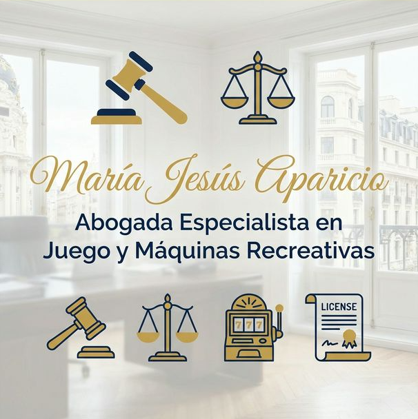 María Jesús Aparicio - Especialista en Derecho del Juego y Gestión de Máquinas Recreativas